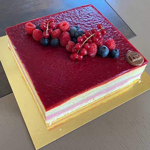 mousse au fruits