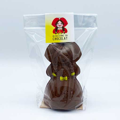 sachet alsacienne en chocolat